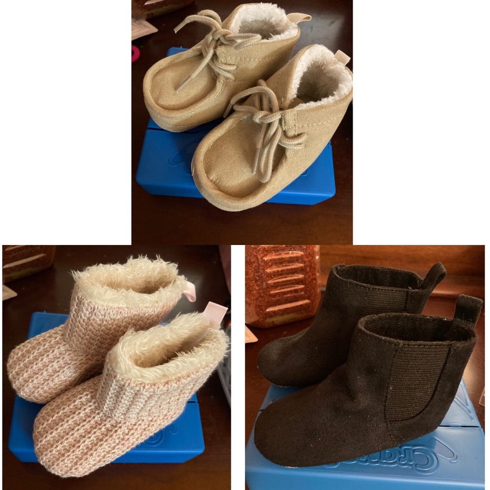 Baby gap winter boots bundle